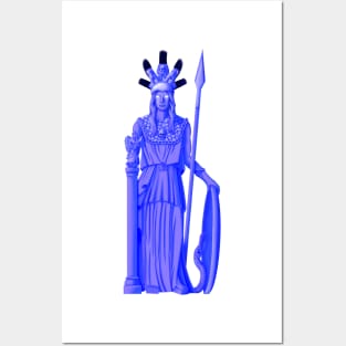 Pallas Athena - Goddess of Wisdom, Strategy and Handicraft Posters and Art